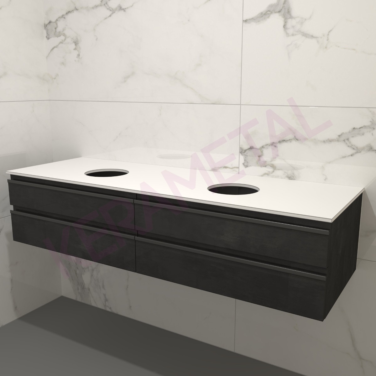 Kolpa Alexis OA 150cm Dark Concrete 547260