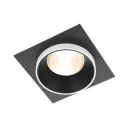 Braytron GU10 Ugradna Rozetna Kvadratna Crna/Bela BH03-06052
