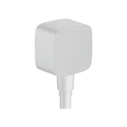 Hansgrohe Fixfit priključak za zidni tuš Matt White 26457700