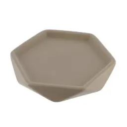 Tendance Posuda za sapun dijamant 2x11,5 cm keramika sivo smeđa