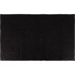 Tendance Tepih za kupatilo balls 50x80 cm mikrofiber crna