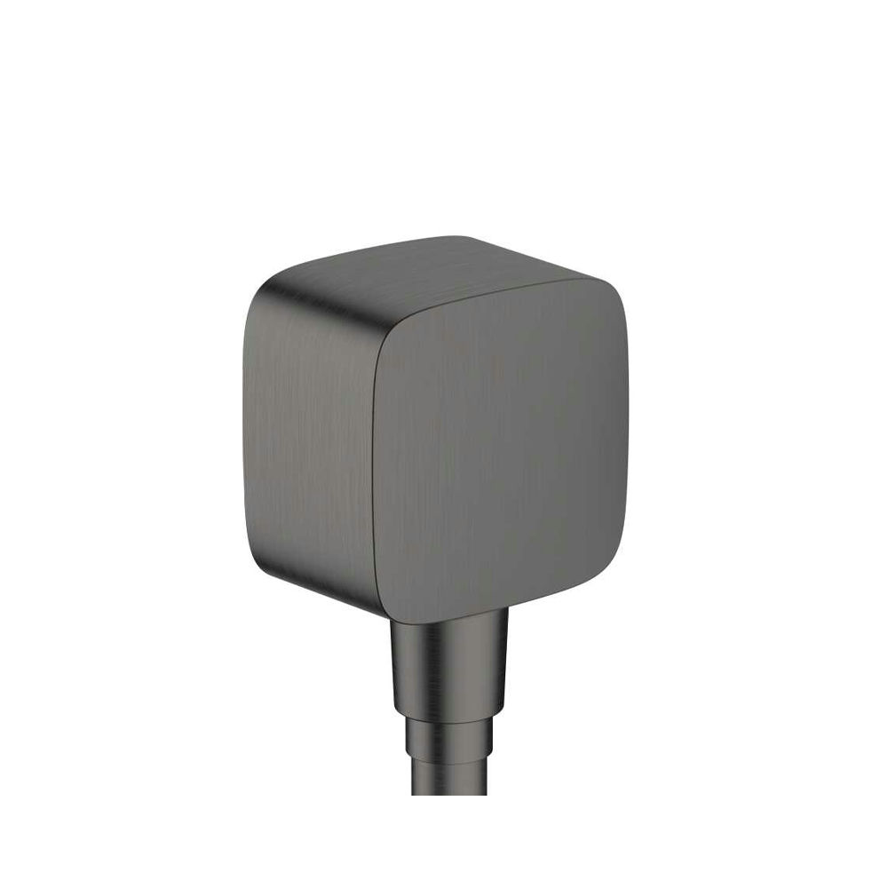Hansgrohe Fixfit priključak za zidni tuš Brushed Black Chrome 26457340