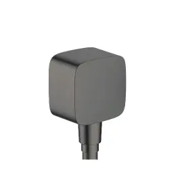 Hansgrohe Fixfit priključak za zidni tuš Brushed Black Chrome 26457340