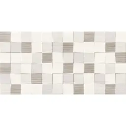Keros TESSILE CUBIK Beige 25x50