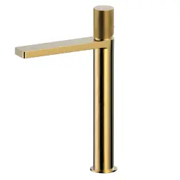 Copen Nook Grip baterija za lavabo visoka brušeno zlato C-01-103BTG
