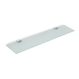 Tatay POLICA Zidna RONDA 106X15X495CM INOX/STAKLO