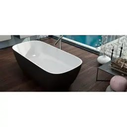 Kolpa Samostojeća Kada Gloria-FS 180x80 (Black&White) 592550