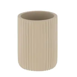 Tendance Čaša za četkice 7x9,5 cm poliresin sivo smeđa
