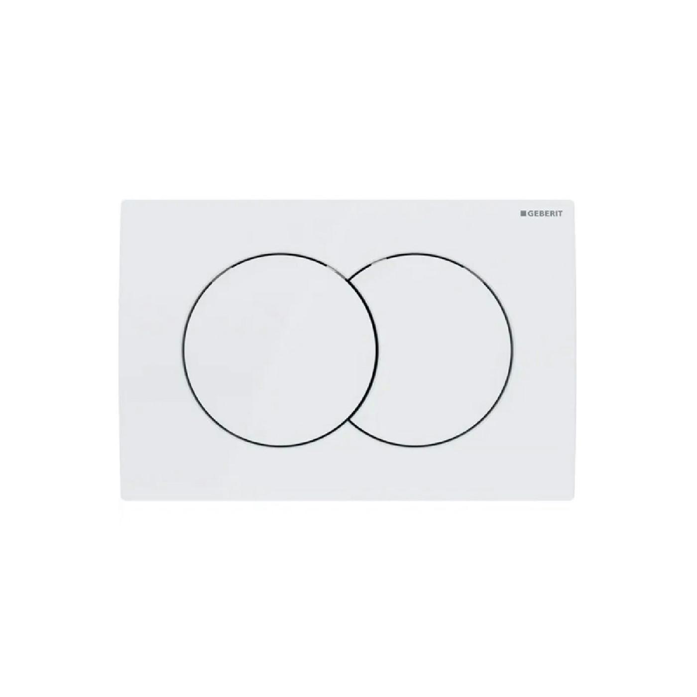 Geberit tipka Delta 01 Bela 115.107.11.1