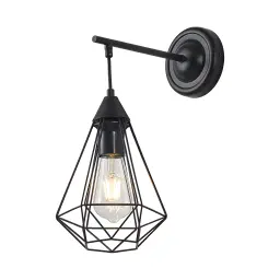 Braytron Zidna Svetiljka E27 Crni BV03-00033
