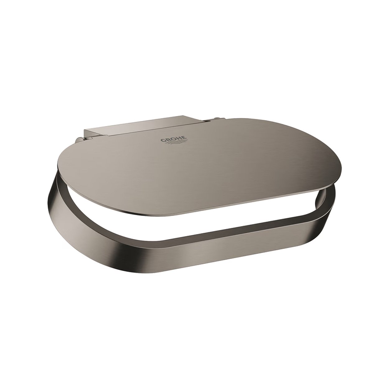 Grohe Selection držač toalet papira sa poklopcem brushed hard graphite 41069AL0