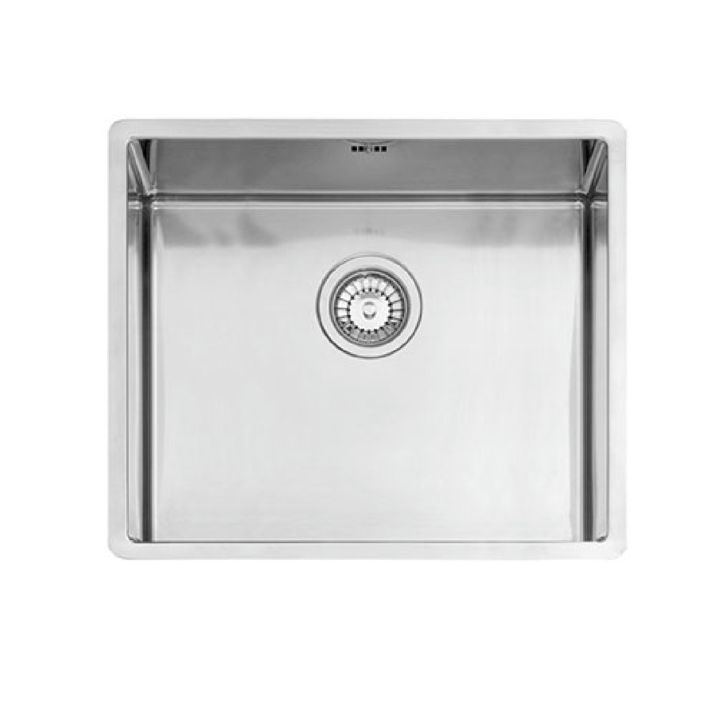 Metalac Quadro ARTInox 500 sa sifonom fi90, Podgradna sudopera 550x450