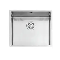 Metalac Quadro ARTInox 500 sa sifonom fi90, Podgradna sudopera 550x450