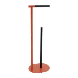 Tendance Samostojeci držač toalet papira 66.5x23x17 cm metal narandzasta/crna