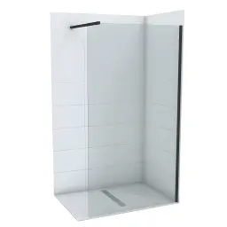 COPEN MONTE Walk-in 700×2000 8mm staklo, matt black C-02-S70MB