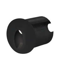 Braytron LED Zidna Svetiljka Okrugla 2W Crni 3000K IP65 BG38-02201