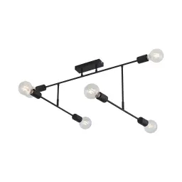 Braytron Plafonjera 6-Glava E27 Crni BV04-00042