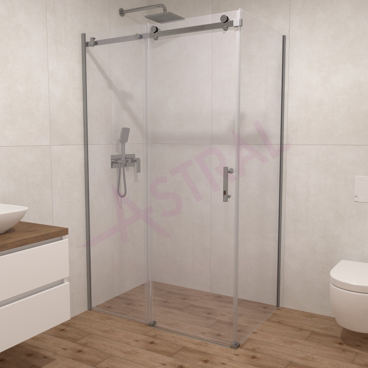 Astral Leo 120X80X195cm/8mm Nano easy