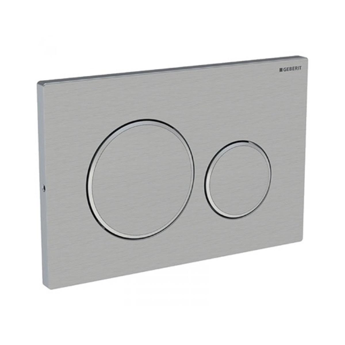 Geberit tipka Sigma 20 Inox četkani/polirani/četkani 115.889.SN.1