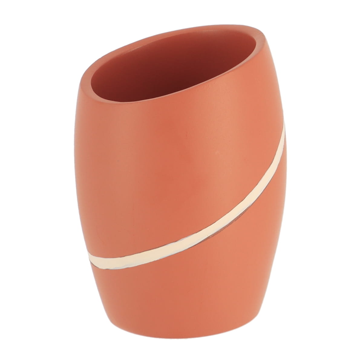 Tendance Čaša za ČETKICE STONE EFFECT 98X72X65CM POLIRESIN TERAKOTA 61153125
