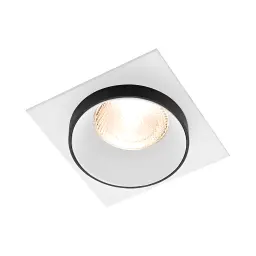Braytron GU10 Ugradna Rozetna Kvadratna Bela/Crna BH03-06053