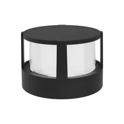 Braytron LED Zidna Svetiljka Okrugla 15W Crni CCT IP65 BG38-01481