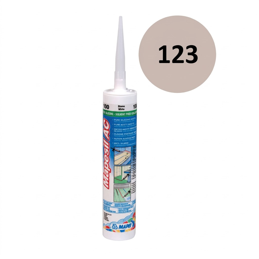 Mapei Mapesil AC 123 Antik Bela kartuša 310 ml