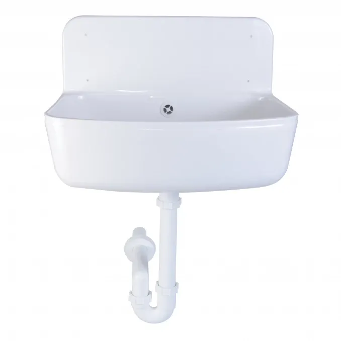 Styron Vindabona 490x350mm belo komplet sa sifonom i šrafovima za montažu