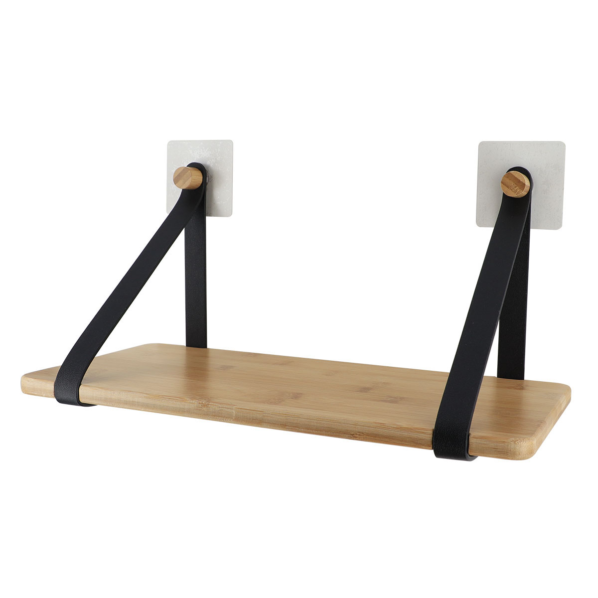 Tendance Polica samolepljiva 20X395X20CM BAMBUS/CRNA 91046103