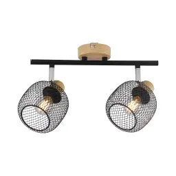 Braytron Plafonjera 2-Glava E14 Drvo BV03-00011
