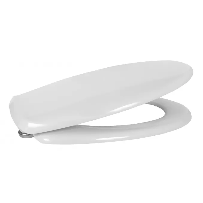 Visam WC daska KLASIK duroplast bela inox šarke