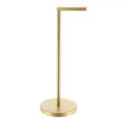 Tendance Držač toalet papira samostojeci 55x24x19 cm metal zlatna