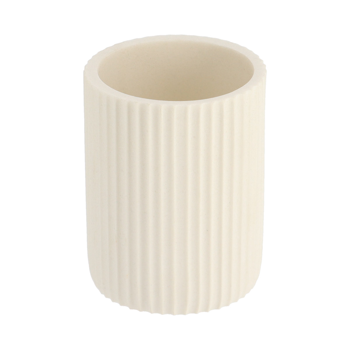 Tendance Čaša za ČETKICE 95X7CM POLIRESIN Bela 61103100