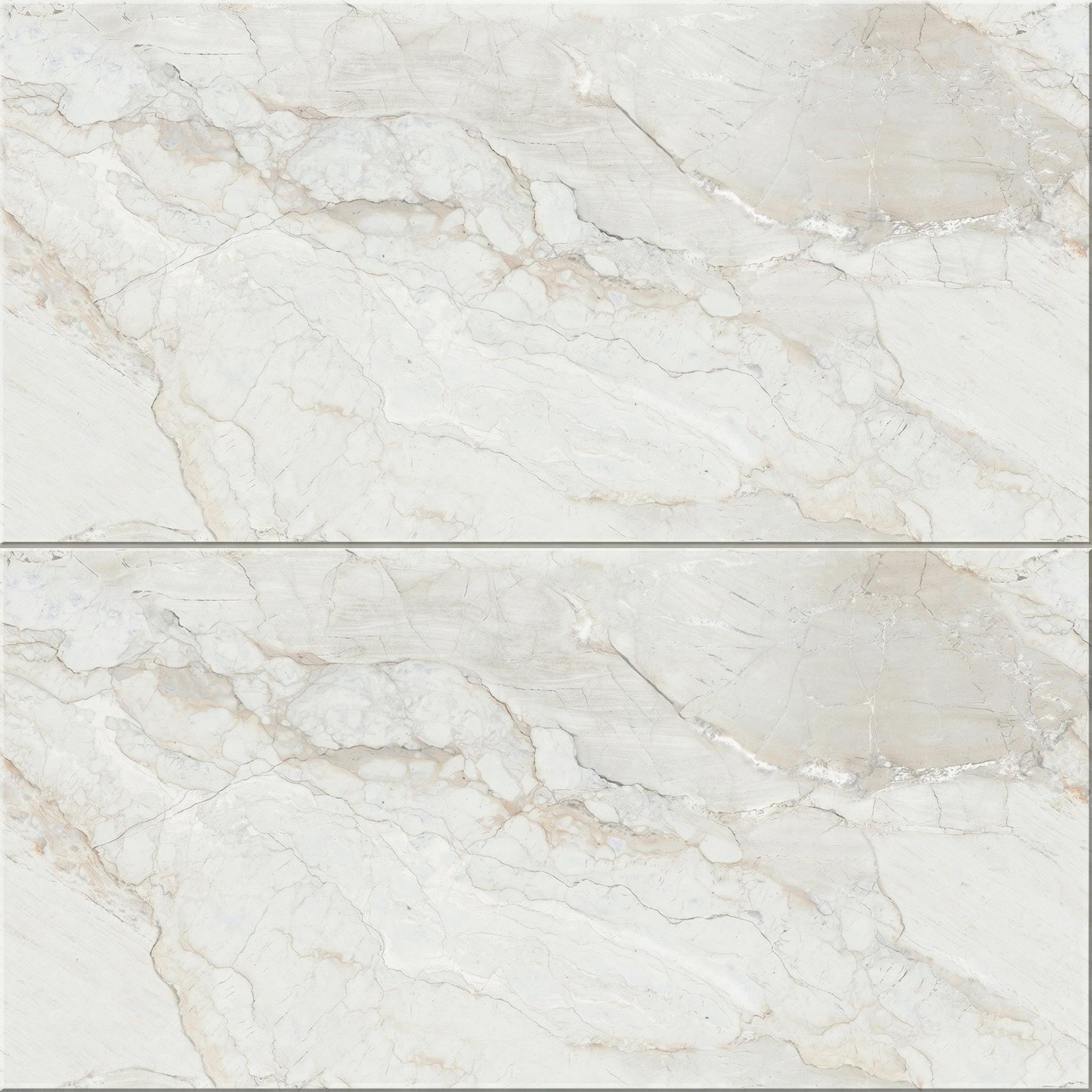 LV Granito Gravel White glossy 60×120 IND035