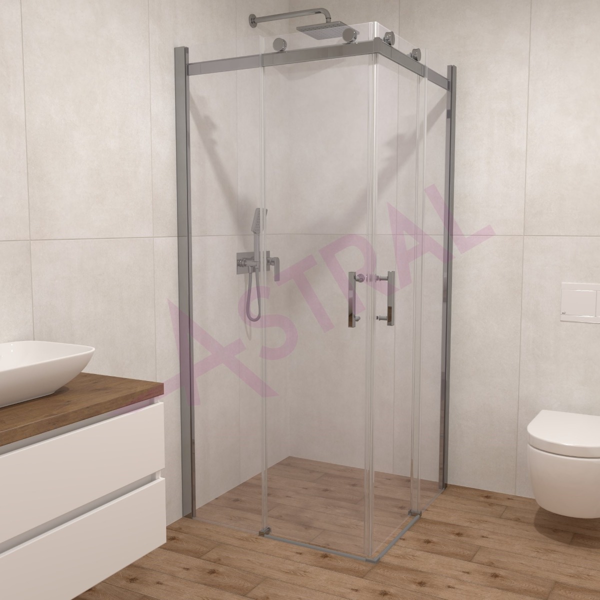 Astral Leo 90X90X195cm/8mm Nano easy