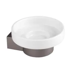 Tatay Zidni držač sapuna 12,5x11,2x6cm aluminijum oslo l siva
