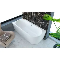 Kolpa Samostojeća Kada Dream-SP- Desna 170x75+Preliv White 518040