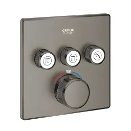 Grohe Grohtherm Smartcontrol Termostatski Mešač 3 Izliva Brushed Hard Graphite 29126AL0