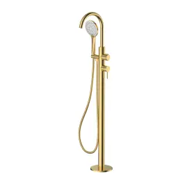 Giusta Ultima za kadu podna gold Brushed 71202GB0