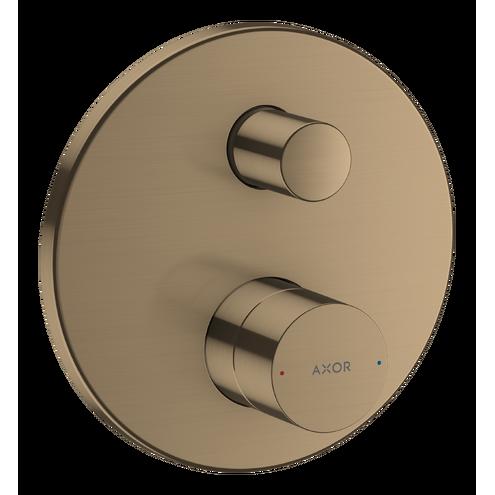 Hansgrohe Axor Uno termostatski mešač sa prebacivačem zero handle brushed bronze 45405140