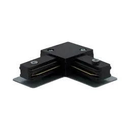 Braytron Ugaoni Konektor za Šinu Monofazna Crna BY40-00231