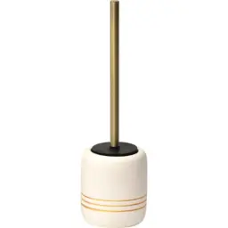 Tendance WC četka gold stripes keramika Bela