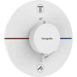 Hansgrohe ShowerSelect Comfort E mešač termostatski za skrivenu ugradnju 2 funkcije Matt White 15554700
