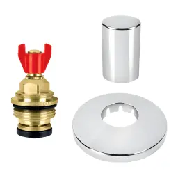 Rosan Gornji deo uzidnog ventila sa kapom i kliznom rozetom (abs) 3/4" PGD1634B