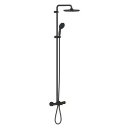 Grohe Tempesta 250 Termostatski Usponski tuš matt Black 266722431