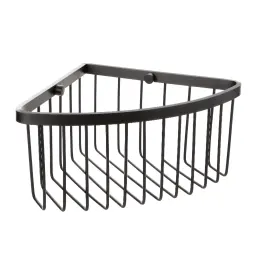 Tatay Kupatilska UGAONA PLITKA POLICA 20X115X20CM ALUMINIJUM Crna