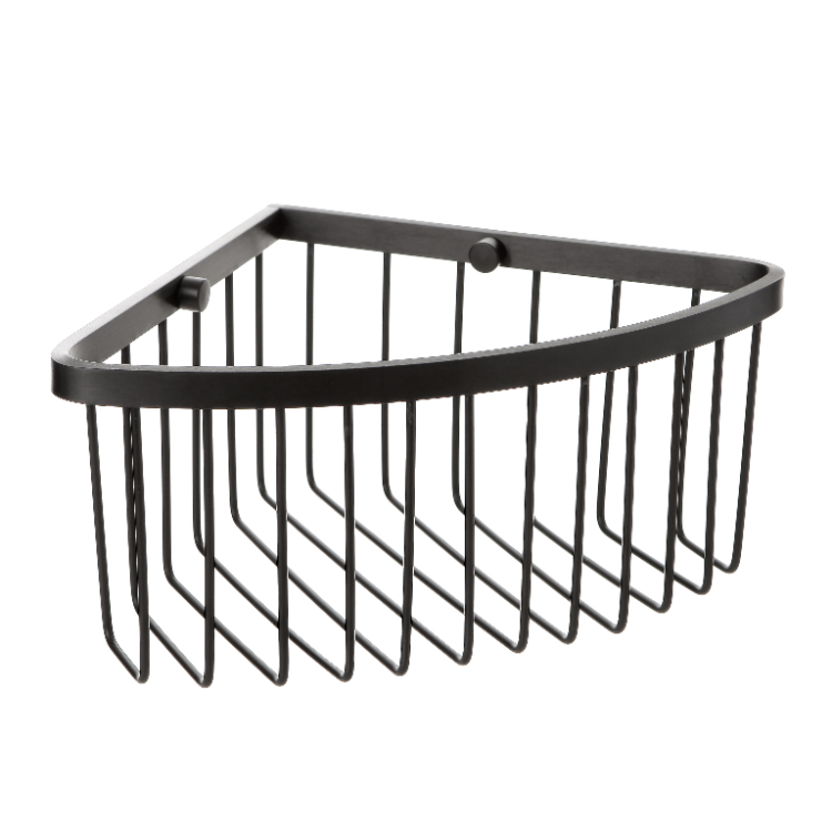 Tatay Kupatilska UGAONA PLITKA POLICA 20X115X20CM ALUMINIJUM Crna