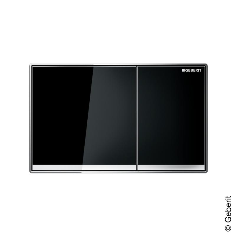 Geberit tipka Sigma 60 staklo/crna 115.640.SJ.1