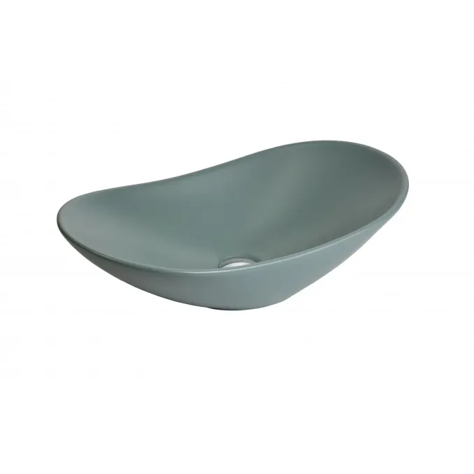 Minotti Lavabo nadgradni 625x370x155 mat svetlo zeleni