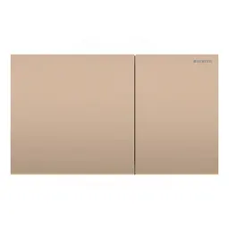 Geberit Sigma70 Tipka za dvokoličinsku tehniku ispiranja brušeno roze zlato četkano easy-to-clean 115.622.QB.1